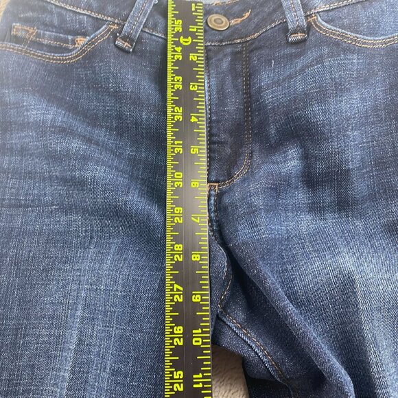 Lee Women Jeans Size 6 Short Regular Fit Straight Leg Mid Rise Blue Denim Casual - Picture 7 of 16